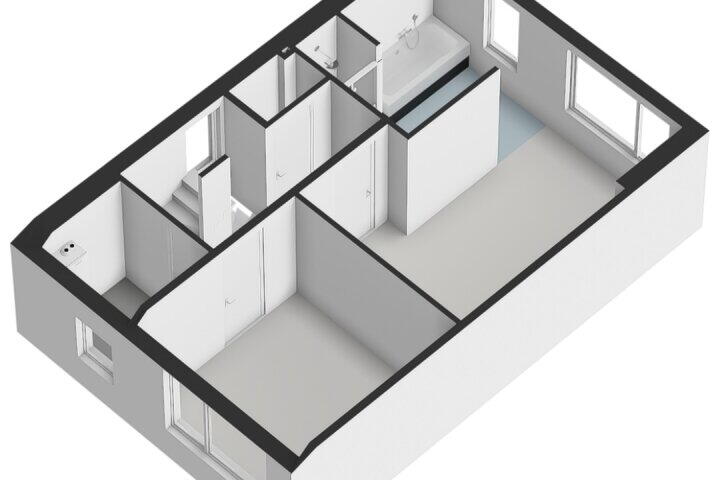 Plattegrond – Carel Fabritiuslaan 3, Amstelveen