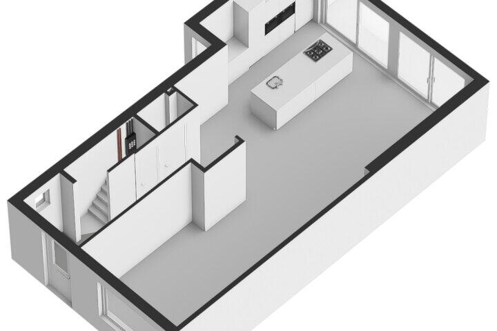 Plattegrond – Carel Fabritiuslaan 3, Amstelveen