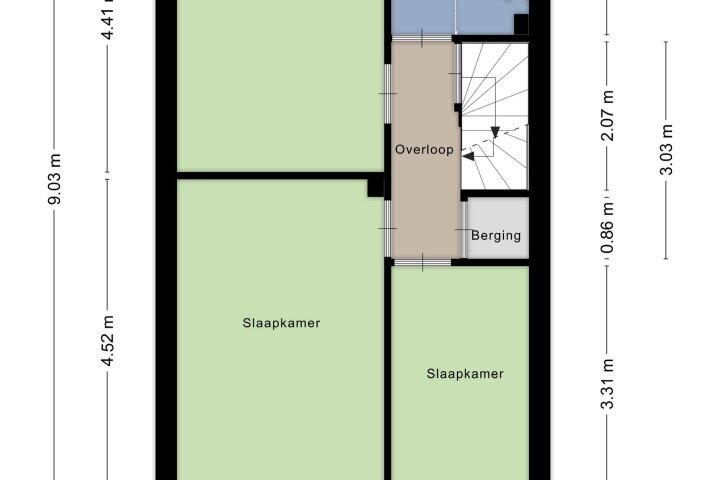 Plattegrond – Castricumhof 41, Arnhem