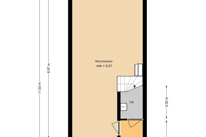 Plattegrond – Catsveld 111, Gouda