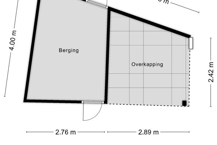 Plattegrond – Ceramstraat 6, Amersfoort