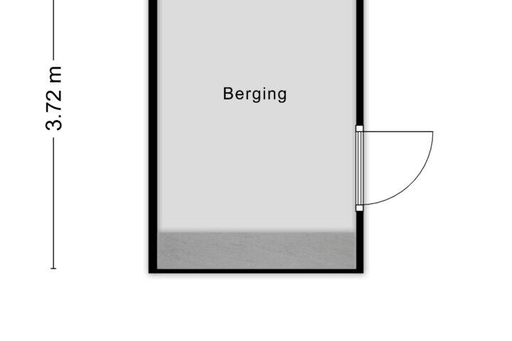 Plattegrond – Chaletberg 35, Roosendaal