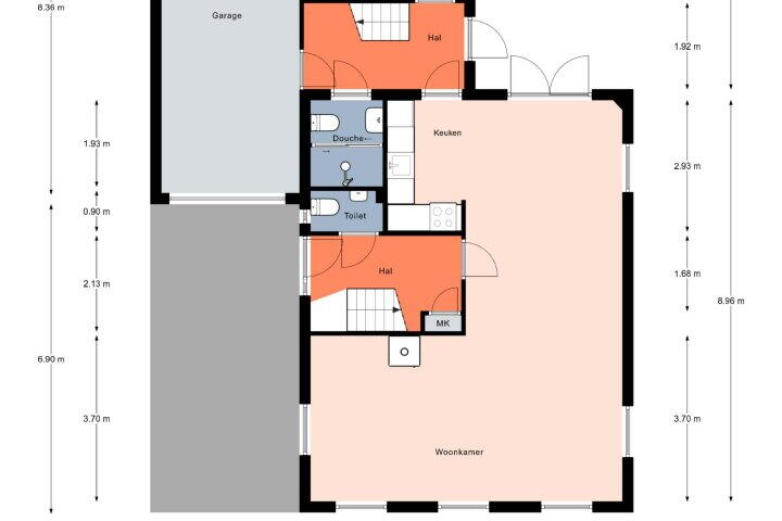 Plattegrond – Charlotte Ruysplantsoen 11, Heerhugowaard