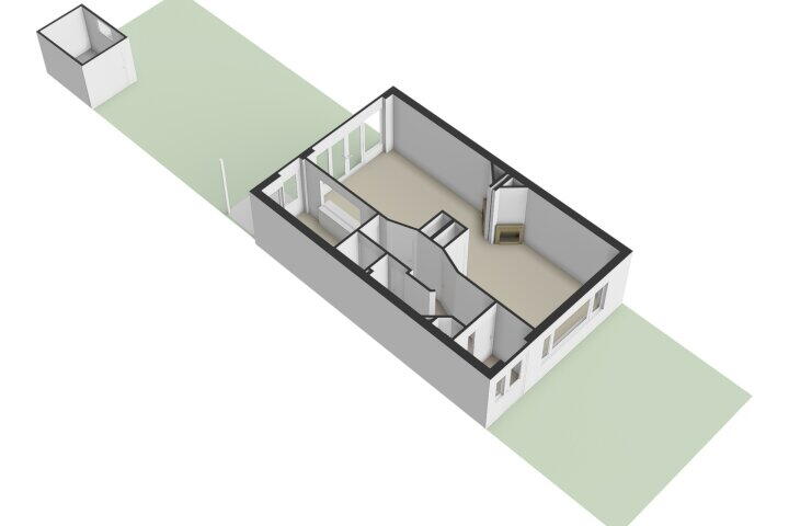 Plattegrond – Charlotte van Montpensierlaan 8, Amstelveen