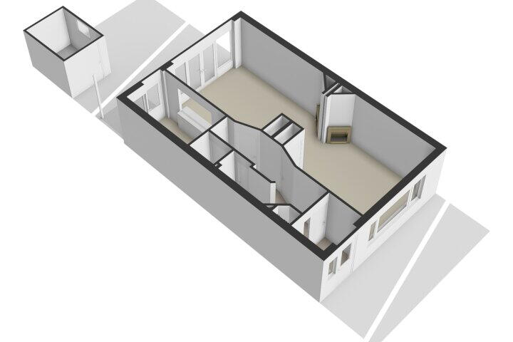 Plattegrond – Charlotte van Montpensierlaan 8, Amstelveen