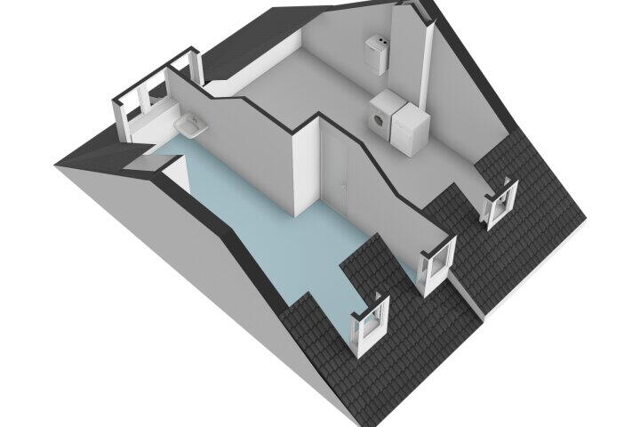 Plattegrond – Charlotte van Montpensierlaan 8, Amstelveen
