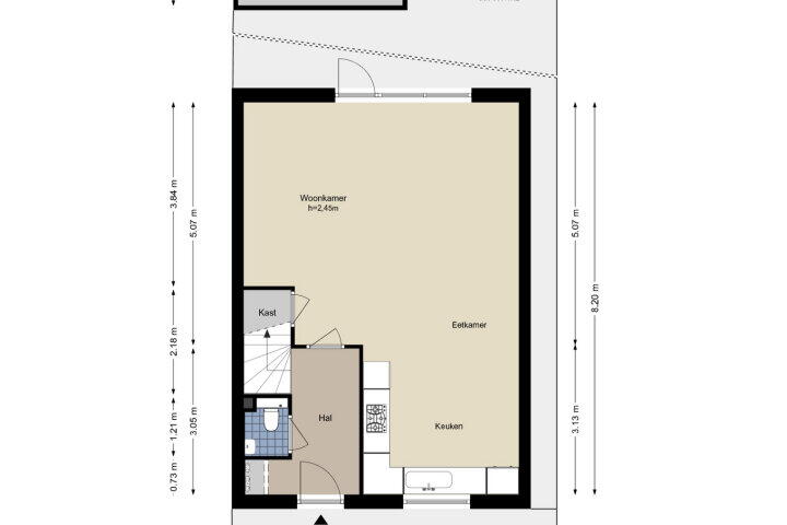 Plattegrond – Chirurgijn 40, Amstelveen