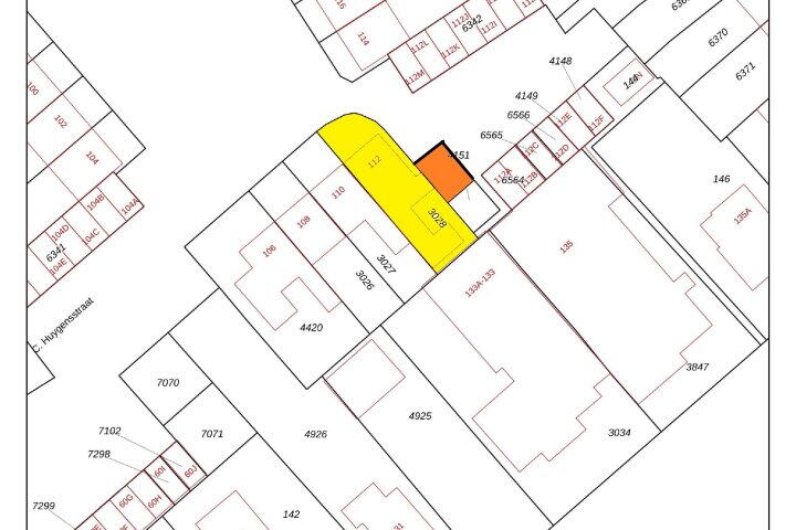 Plattegrond – C. Huygensstraat 112, Heerhugowaard