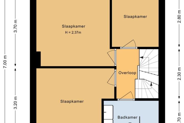 Plattegrond – C. Huygensstraat 112, Heerhugowaard