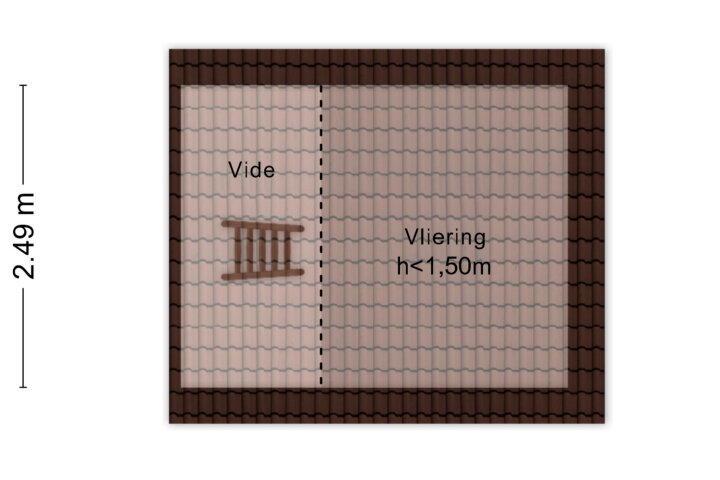 Plattegrond – Cipresberg 12, Roosendaal