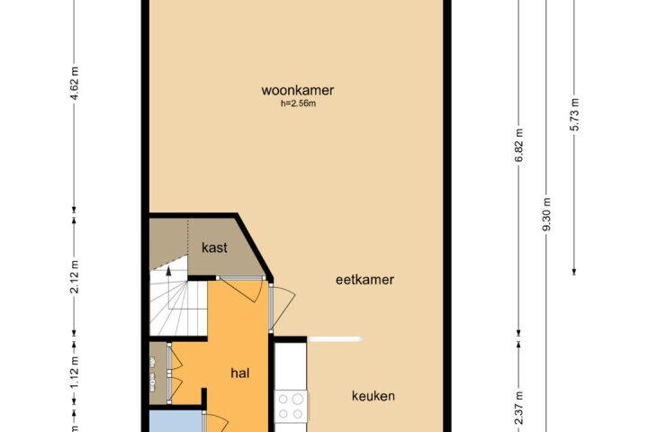 Plattegrond – Citroenvlinder 124, Meppel