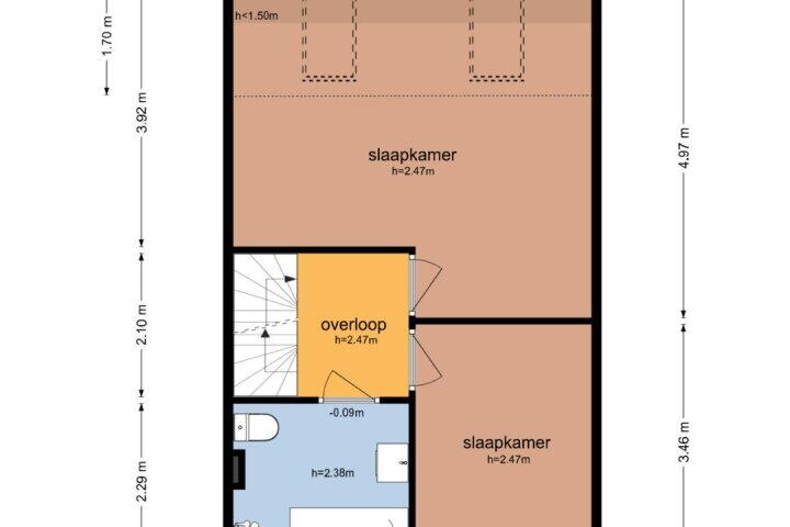 Plattegrond – Citroenvlinder 124, Meppel