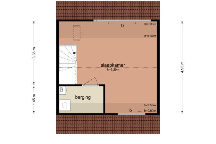 Plattegrond – Citroenvlinder 124, Meppel