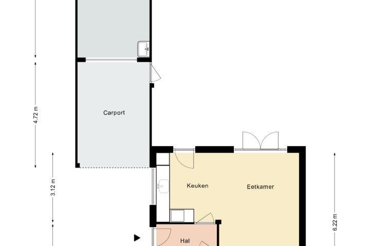 Plattegrond – Cluysenaerstraat 11, Landgraaf