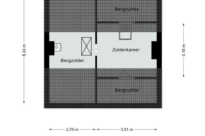 Plattegrond – Cluysenaerstraat 11, Landgraaf