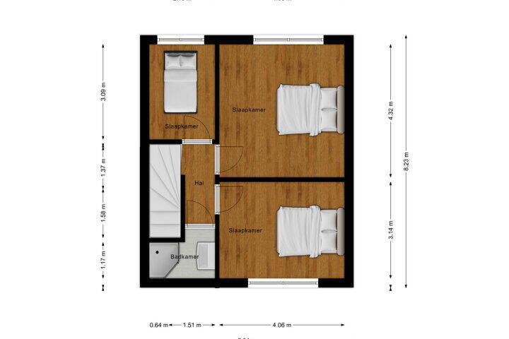 Plattegrond – Cluysenaerstraat 6, Heerlen