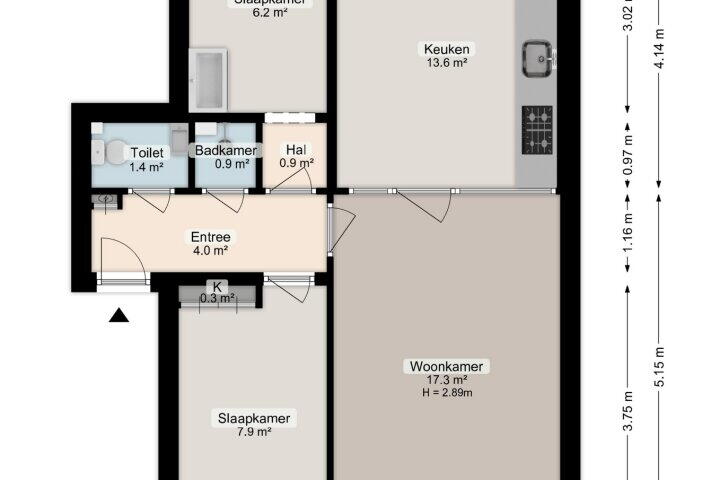 Plattegrond – Coendersweg 49 a, Groningen