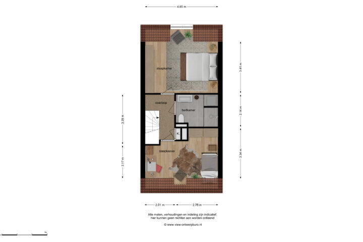 Plattegrond – Concordiaplein 32, Breda