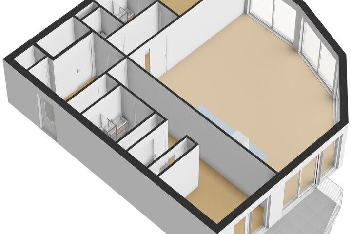 Plattegrond – Coosje Buskenstraat 95, Vlissingen