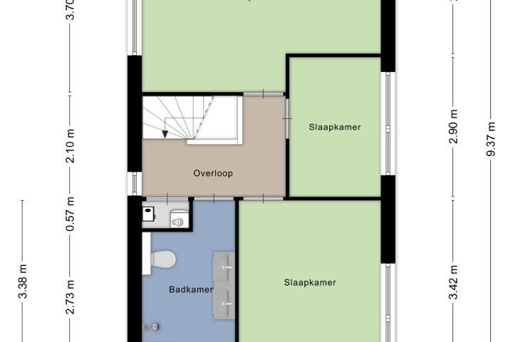 Plattegrond – Corridor 1, Zeewolde