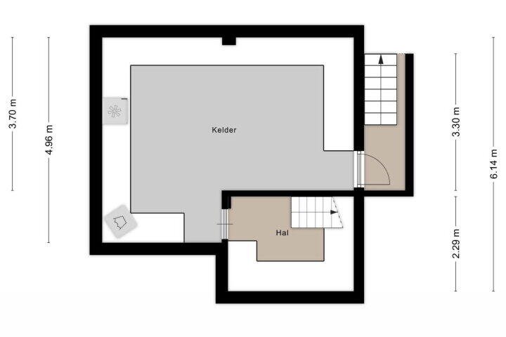 Plattegrond – Cort van der Lindenlaan 19, Arnhem