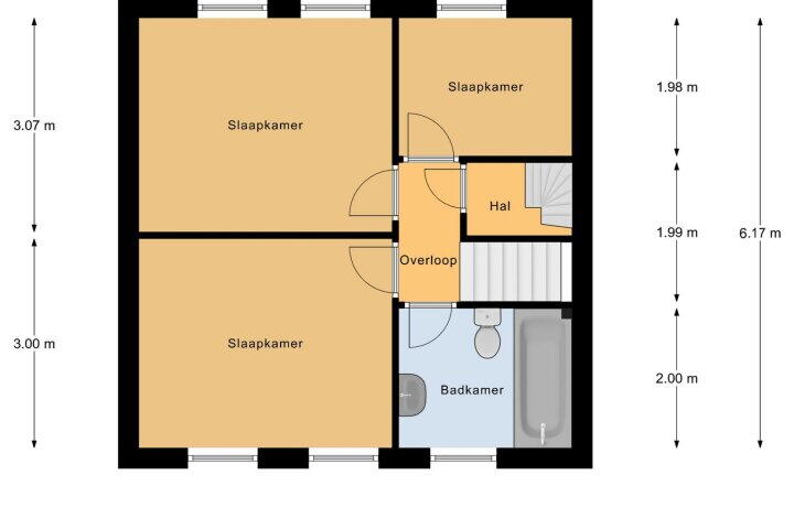 Plattegrond – Cort van der Lindenlaan 20, Vlissingen