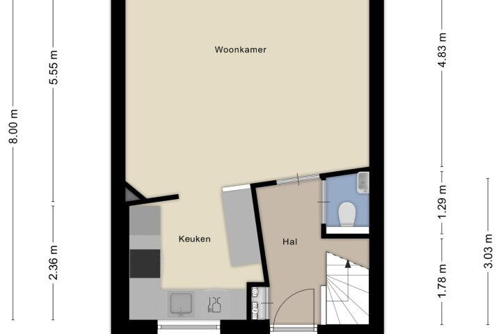 Plattegrond – Coulisse 21, Zeewolde