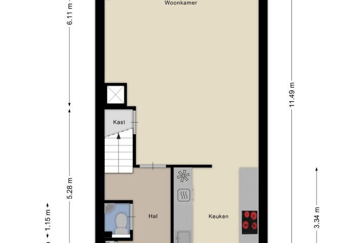 Plan – Couperusweg 83, Almere