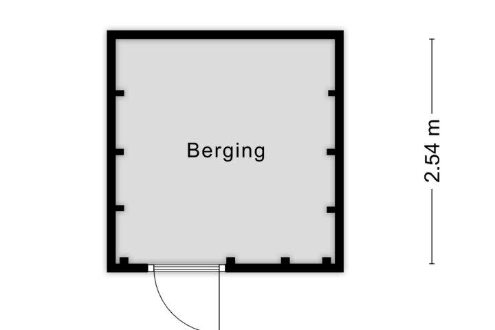 Plattegrond – Coupeuse 16, Wijchen