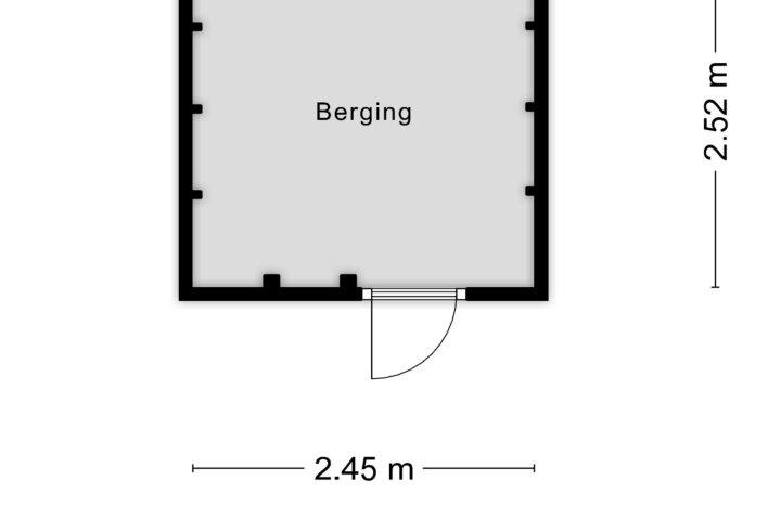 Plattegrond – Coupeuse 5, Wijchen