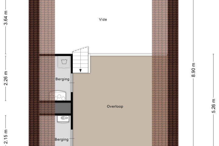 Plattegrond – Couwenbergstraat 78, Nijmegen