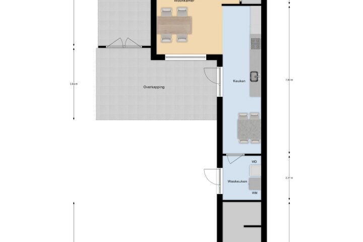 Plattegrond – Craveld 3, Linne