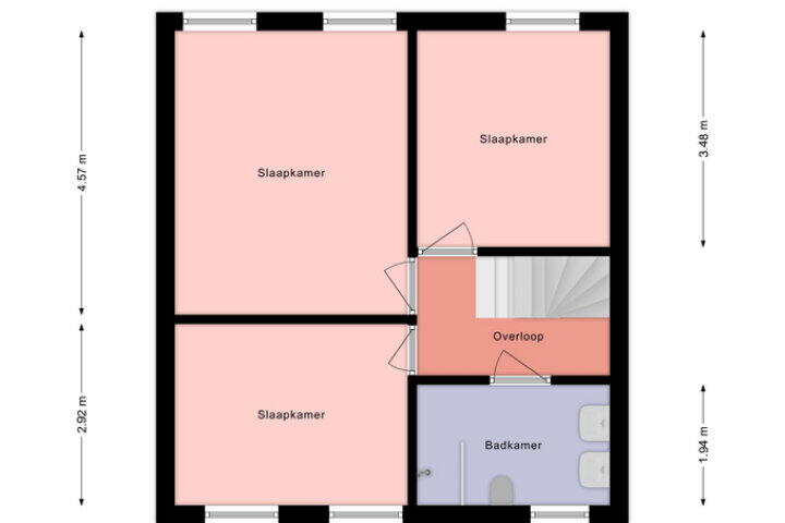 Plattegrond – Croleskwartier 82, IJlst