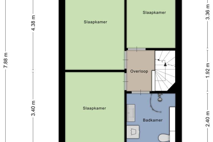 Plattegrond – C. van Eesterenplein 54, Almere