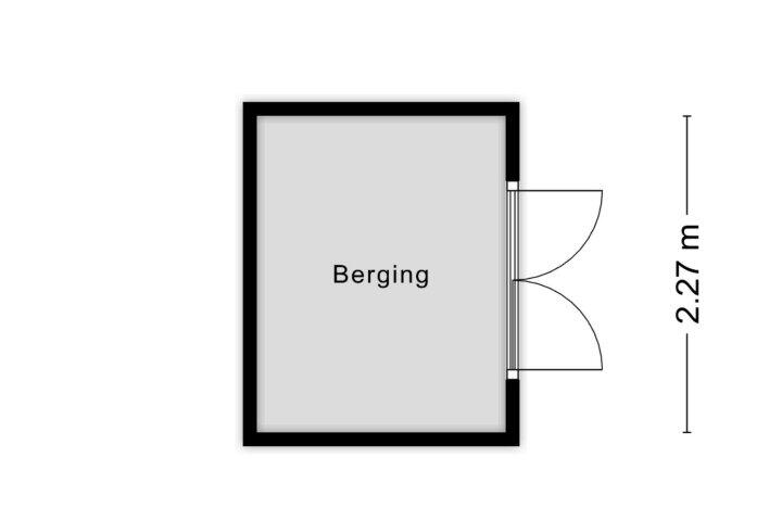 Plattegrond – Dadelberg 17, Roosendaal