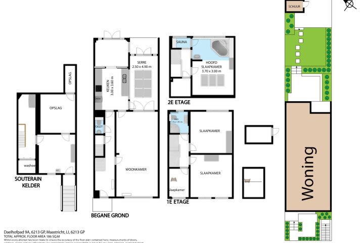 Plattegrond – Daelhofpad 9 A, Maastricht