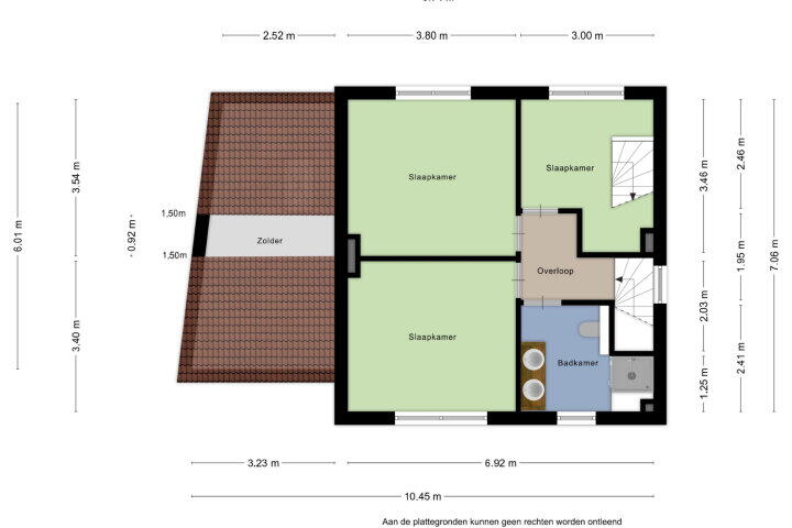 Plattegrond – Dalestraat 40, Banholt