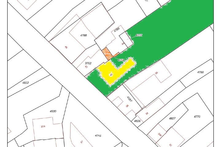 Plattegrond – Dalestraat 40, Banholt