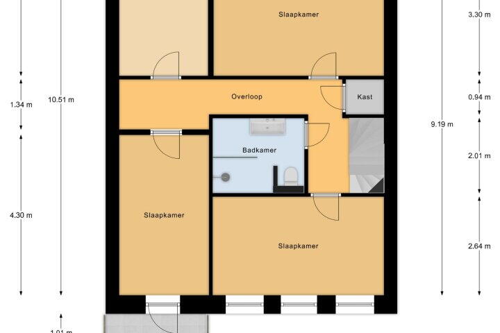 Plattegrond – Dalkruid 32, Zeewolde