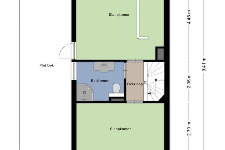 Plattegrond – Dalkruid 8, Zeewolde