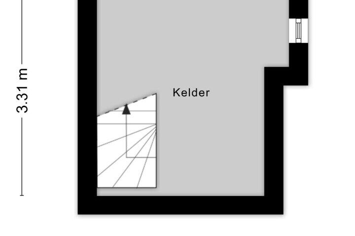 Plattegrond – Dammerweg 16, Nederhorst den Berg