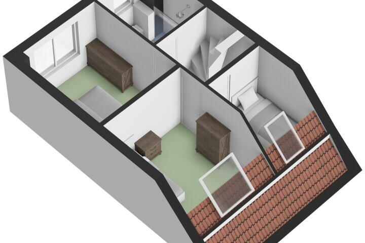 Plattegrond – Darwinstraat 18, Arnhem