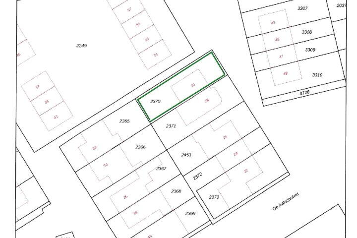 Plattegrond – De Aalscholver 30, Vriezenveen