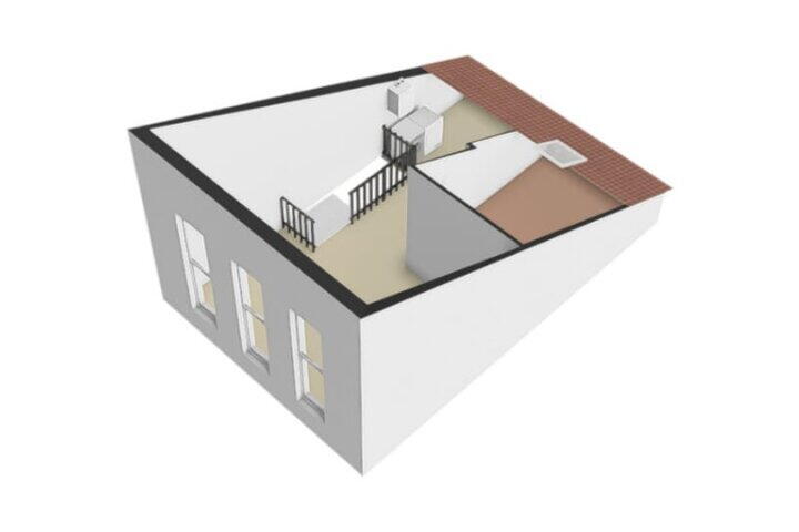 Plattegrond – De Boomgaard 46, Assen