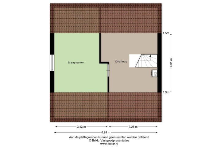 Plattegrond – De Brug 36, Zundert