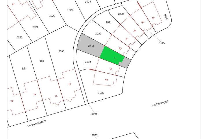 Plattegrond – De Buitengracht 64, Steenwijk