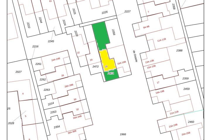 Plattegrond – de Distele 18, Maastricht