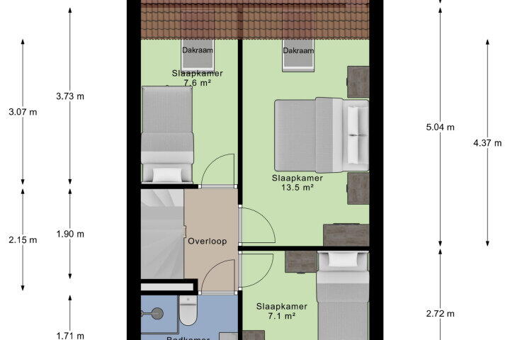 Plan – De Draai 11, Arnhem