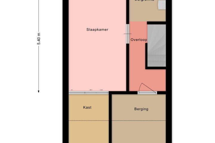 Plattegrond – De Feanrânne 14, IJlst