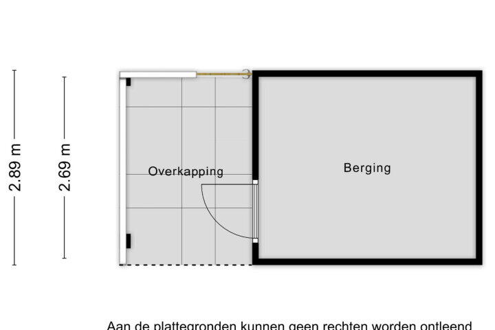Plattegrond – de Flier 3507, Wijchen